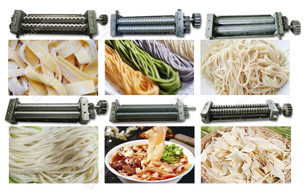 Chinese Noodle Making Machine Samples