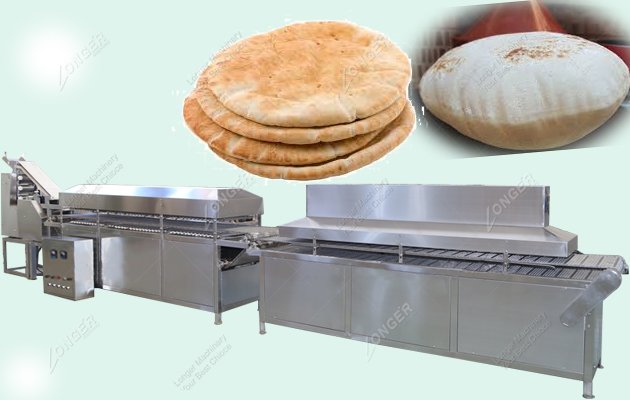 Automatic Arabic Khubus Pita Bread Production Machine