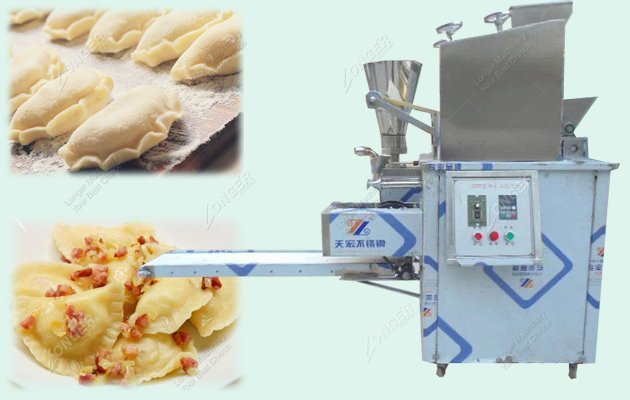 Full Stainless Steel Automatic Pot Sticker Press And Maker Machine