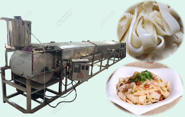 Industrial Round Fresh Rice Noodle Maker Machine Online Price