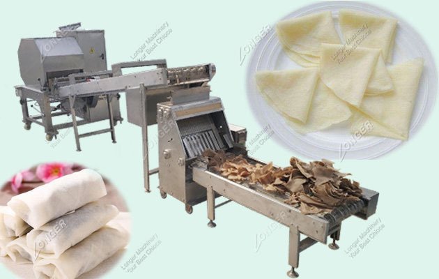 Autoamtic Spring Roll Wrapper Making Machine Price