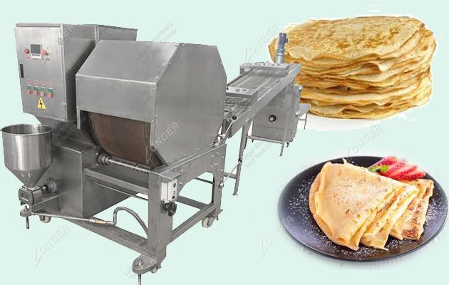Fully Automatic Commercial Crepe Machine For Sale