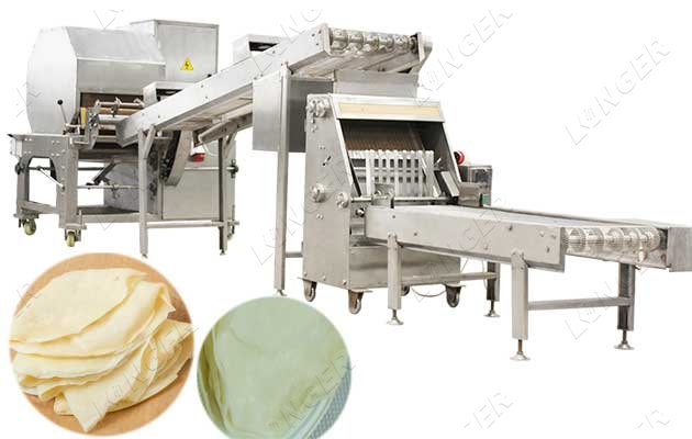 spring roll wrapper machine principle