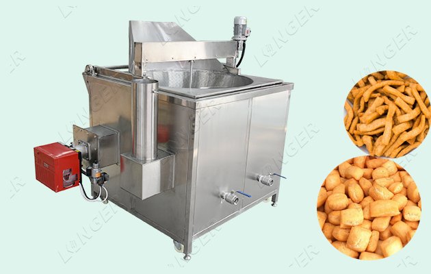 Stainless Steel Chin Chin Frying Machine High Efficiency