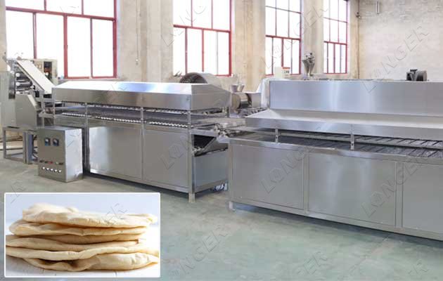 Philippines pita bread machine