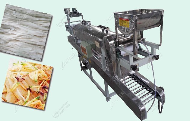 flat rice noodle making machine