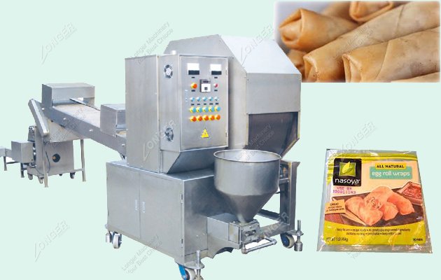 Automatic Egg Roll Wrapper Making Machine