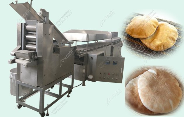 Commercial Automatic Arabic Pita Bread Maker Machine Pita Bread