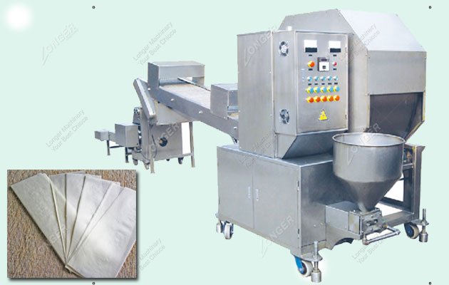 Spring Roll Sheet Making Machine