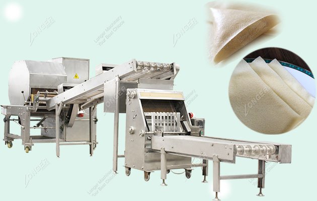 Automatic Spring Roll Sheet Machine