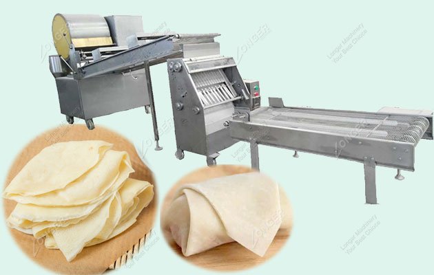 Egg Roll Wrapper Machine