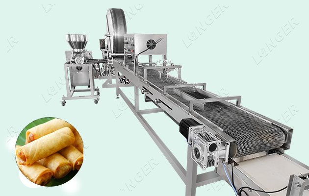 spring roll machine