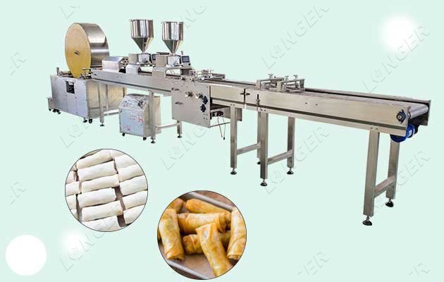 spring roll machine